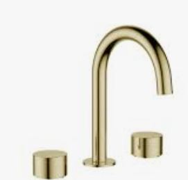 Tana Basin Tap Set Brushed Nickel