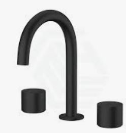 Tana 1/4 Turn C/D Basin Set Matte Black Lead Free