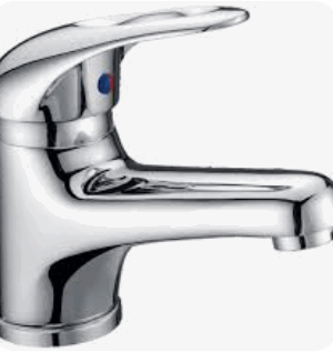 Mina  Slim Rectangle Handle  Basin Mixer Lead Free