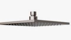 Eden Shower Head Square Brushed Nickel 200mm