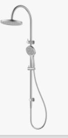 Otus Shower Head Round Gunmetal 200mm