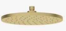 Otus Shower Head Round Gunmetal 250mm