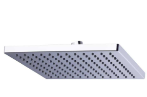 Rosa Shower Head Square Chrome 250mm