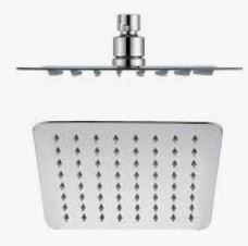 Nova Shower Head Square Chrome 250mm