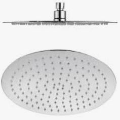 Dove Round Overhead Shower 250 mm Brushed Copper
