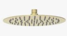 Dove Shower Head Round Brushed Gold 250mm