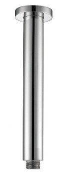 Round Shower Arm Vertical Chrome 200mm