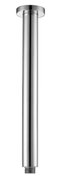 Round Shower Arm Vertical Chrome 100mm