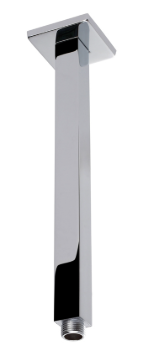 Square Shower Arm Vertical  Chrome 450mm