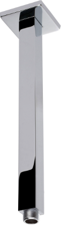 Square Shower Arm Vertical  Chrome 610mm