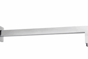 Square Shower Arm Horizontal  Chrome 400mm