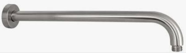 Round Horizontal Shower Arm In Brushed Copper
