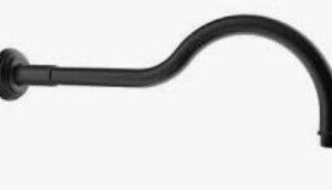 Clasico Shower Arm Horizontal  Chrome 400mm