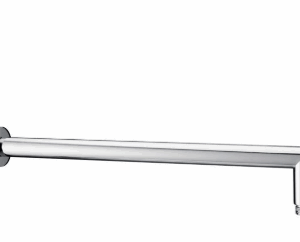 Round Shower Arm Horizontal Chrome 400mm
