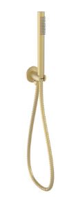Tube Hand Shower Brushed Gold Shower