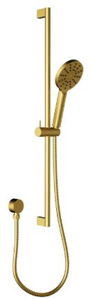 Cora Rail Shower  Brushed Gold
