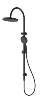 Cora Round Sliding Shower Set Brushde Copper