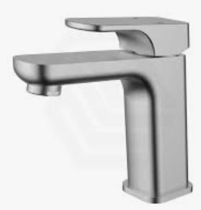 Eden  Round Cornered Rectangle Handle Basin Mixer Lead Free
