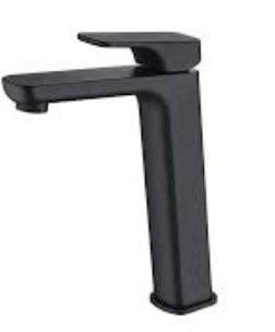 Eden Basin Mixer High Rise Matt Black