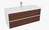 PVC 1200 x 470 Vanity – Wall Hung – VC – DBL