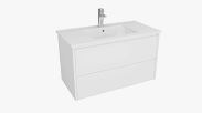 PVC 900 x 400 Vanity – LHD – Wall Hung – VC