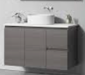 Stone: 1200 x 470 Night Shade Quartz Stone