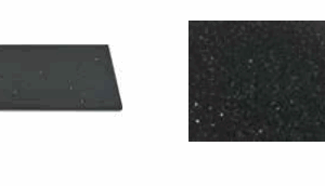 Stone: 600 x 470 Crystal Black Quartz Stone