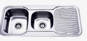 1080 One & Half Bowl Single Drainer Sink LHB