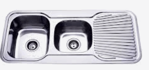 1080 One & Half Bowl Single Drainer Sink RHB