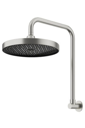 300mm Gooseneck Shower Head & Arm. 2 pk