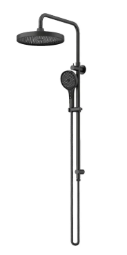 Twin Shower On Rail. 3 pk