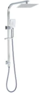 200mm Gooseneck Shower Head & Arm. 2 pk