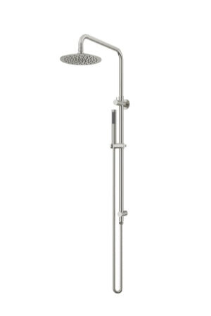 Twin Shower On Rail. 3 pk