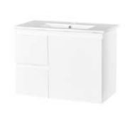 Sake 750 x 365 Vanity – LHD – Wall Hung – VC