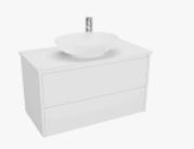 Sake 900 x 365 Vanity – LHD – Kick – QS