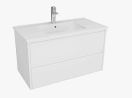 Sake 900 x 365 Vanity – RHD – Kick – VC