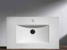 590 x 450 x 230 Single Bowl Quartz Sink  – BLACK