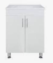 Project 600 x 440 x 200 One & Half Bowl Over/Undermount Sink