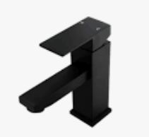 Athena Progressive Basin Mixer – Matte Black