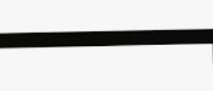 400mm Square Straight Wall Arm – Matte Black