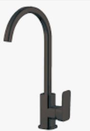 Cubic Kitchen Mixer – Matte Black