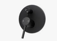 Elite Shower Mixer – Matte Black