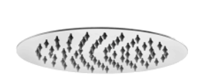 250mm x 250mm Round Raincloud Shower Head