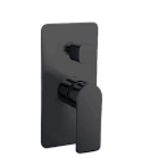 Serena Shower/Bath Mixer With Divertor – Matte Black