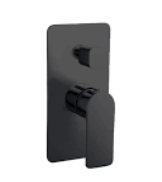 Titan Shower/Bath Mixer With Diverter – Matte Black