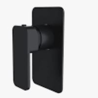 Titan Multi Function Shower On Rail – Matte Black