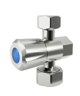 DN15 15x15x20mm 1/4 Turn C/D Three Way Stop Tap